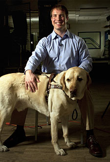 39-year old blind DC-resident Pat Leahy